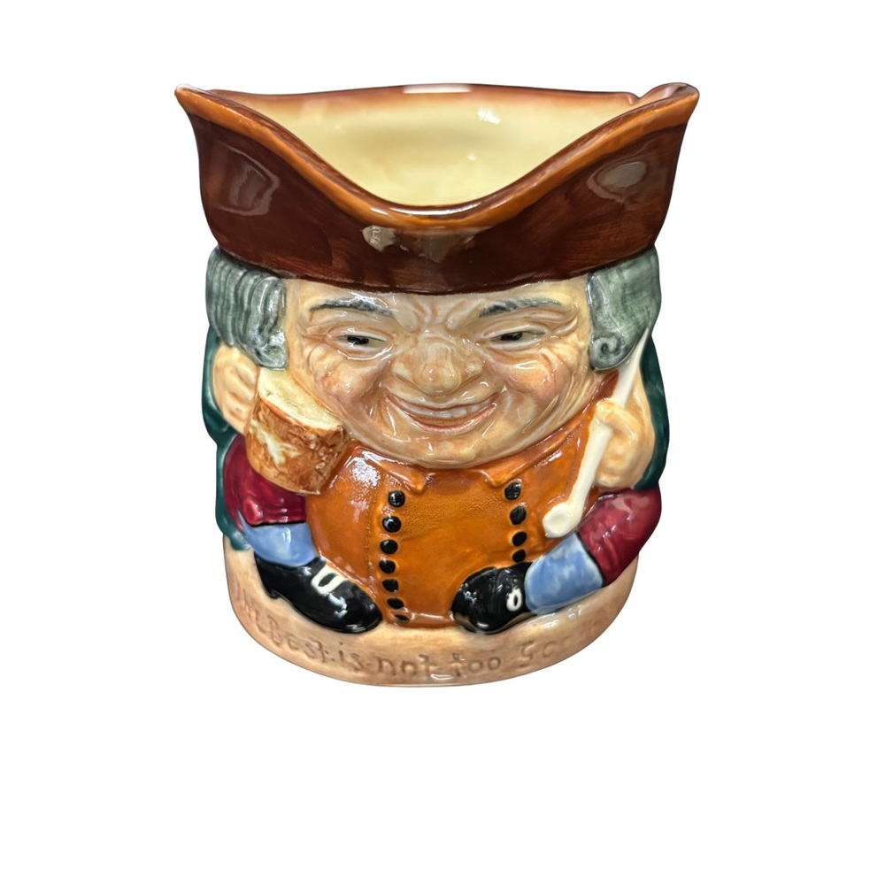 Vintage:‎ Royal Doulton • “The Best Is Not Too Good” Toby Jug